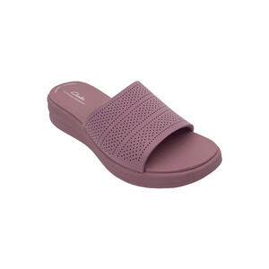 CLOUDSTEPPERS by Clarks Women's Drift Twist Casual Slides Purple - Medium
